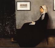 James Abbott McNeil Whistler Arrangement in Gray and Bloack No.1;Portrait of the Artist's Mother Germany oil painting artist